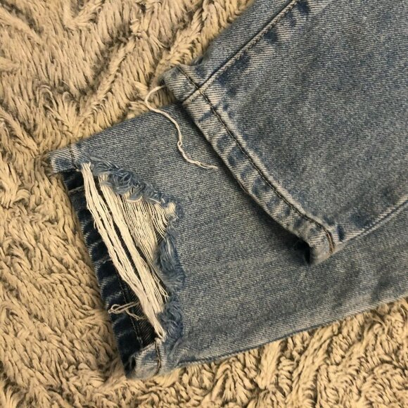 Special A Women's Light Wash Distressed Denim Skinny Jeans Size 1 - Picture 9 of 9